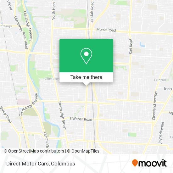 Mapa de Direct Motor Cars