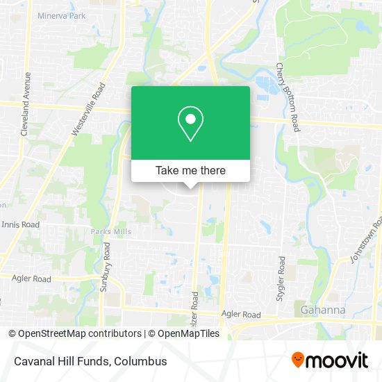 Mapa de Cavanal Hill Funds