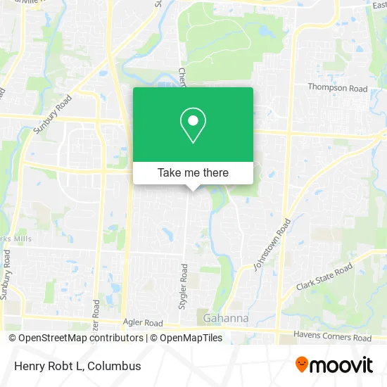 Mapa de Henry Robt L