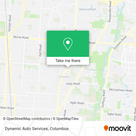 Dynamic Auto Services map