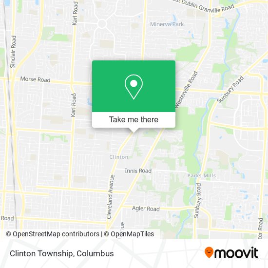 Mapa de Clinton Township