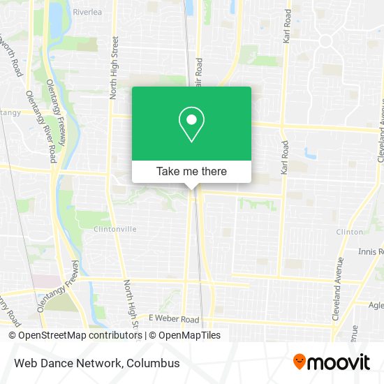 Mapa de Web Dance Network