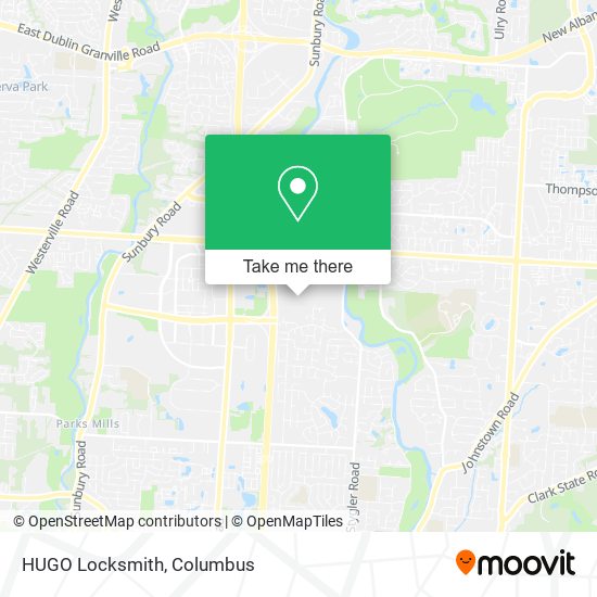Mapa de HUGO Locksmith