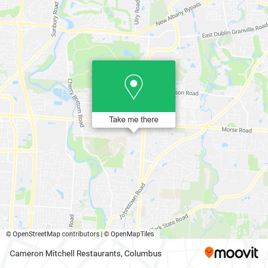 Cameron Mitchell Restaurants map