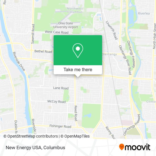 Mapa de New Energy USA