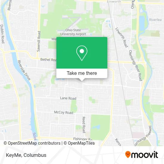 KeyMe map