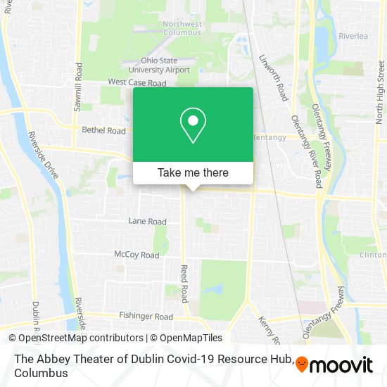 Mapa de The Abbey Theater of Dublin Covid-19 Resource Hub