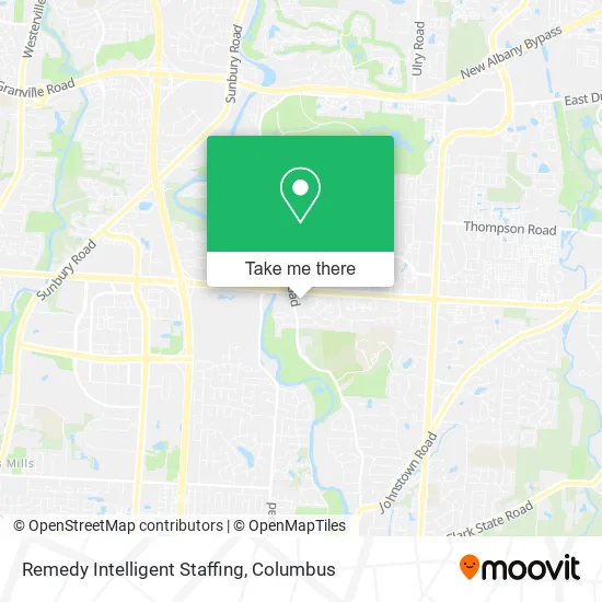 Mapa de Remedy Intelligent Staffing