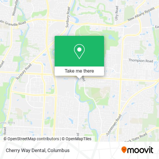 Mapa de Cherry Way Dental