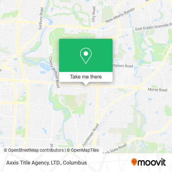 Axxis Title Agency, LTD. map