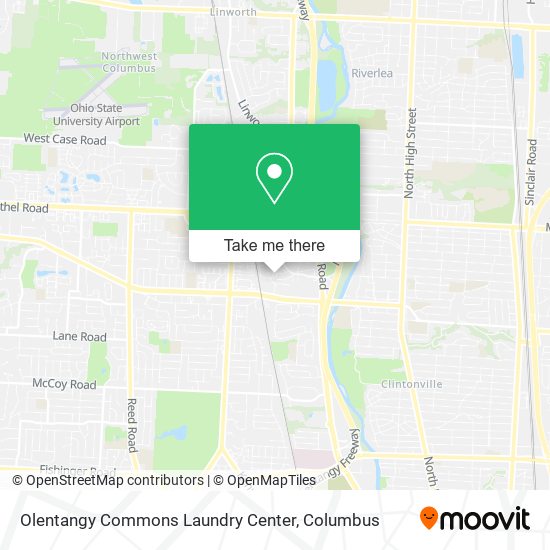 Olentangy Commons Laundry Center map