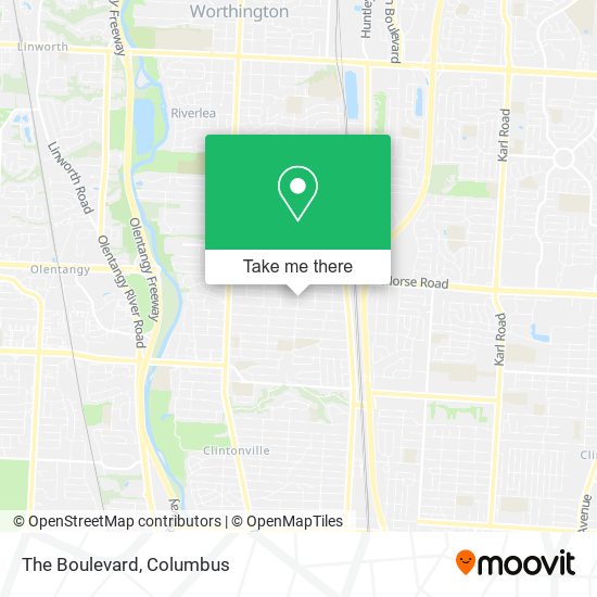 Mapa de The Boulevard