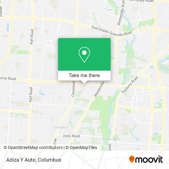 Mapa de Adiza Y Auto