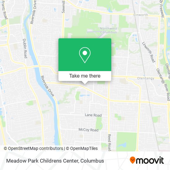 Meadow Park Childrens Center map