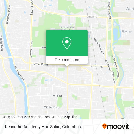 Mapa de Kenneth's Academy Hair Salon