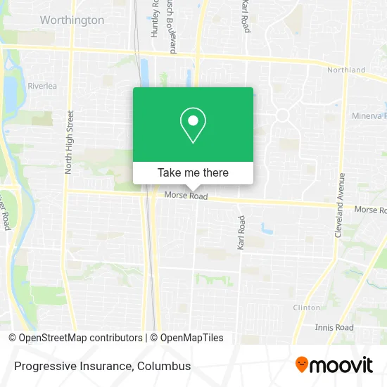 Progressive Insurance map