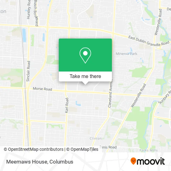 Meemaws House map
