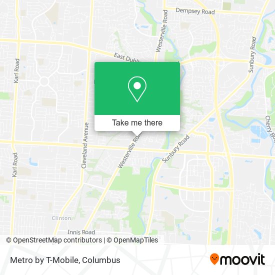Mapa de Metro by T-Mobile
