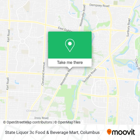 State Liquor 3c Food & Beverage Mart map