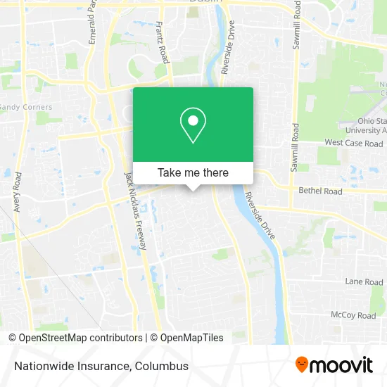 Nationwide Insurance map