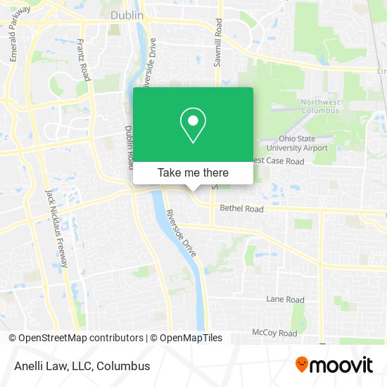 Mapa de Anelli Law, LLC