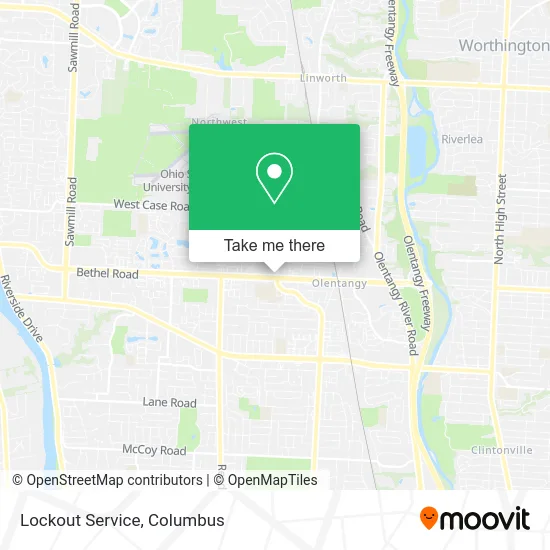 Lockout Service map