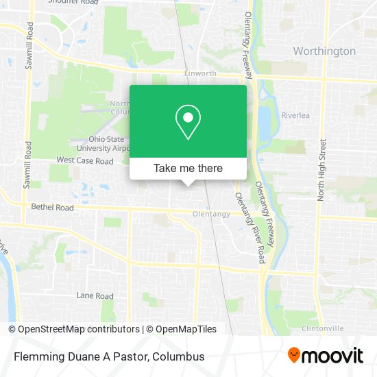 Mapa de Flemming Duane A Pastor