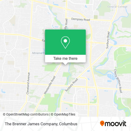 The Brenner James Company map