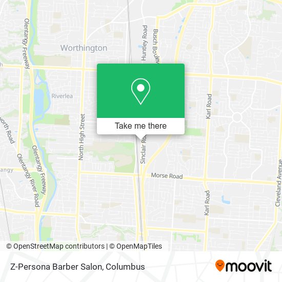 Z-Persona Barber Salon map