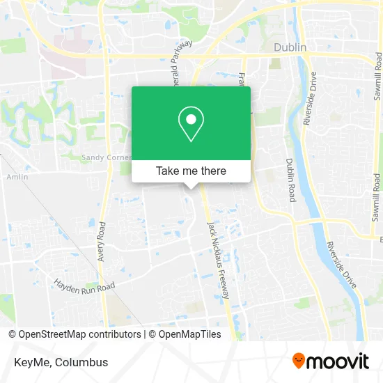 KeyMe map