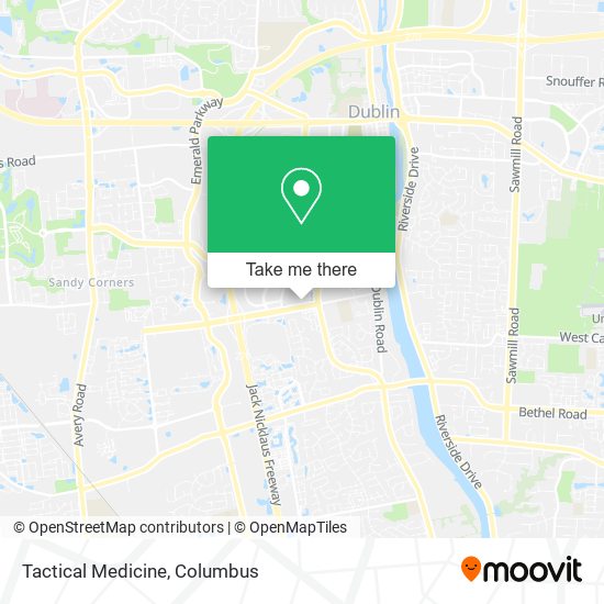Mapa de Tactical Medicine