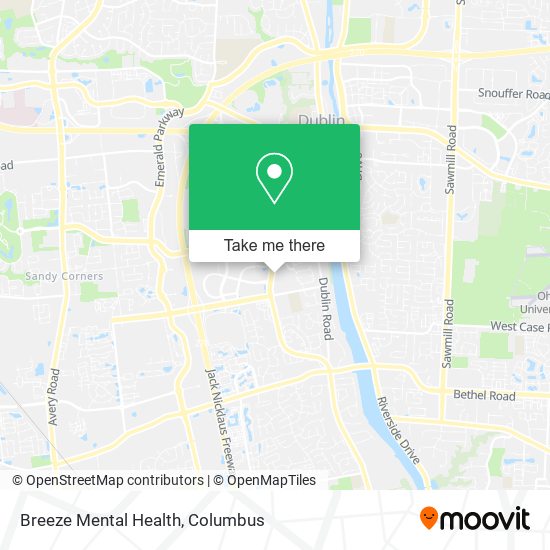 Breeze Mental Health map