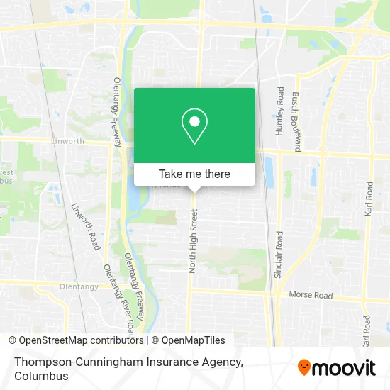 Thompson-Cunningham Insurance Agency map