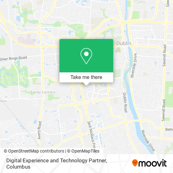 Mapa de Digital Experience and Technology Partner