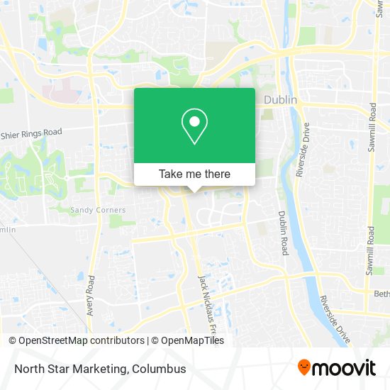 North Star Marketing map