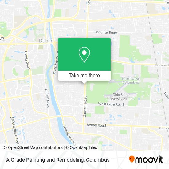 Mapa de A Grade Painting and Remodeling