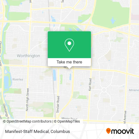 Manifest-Staff Medical map