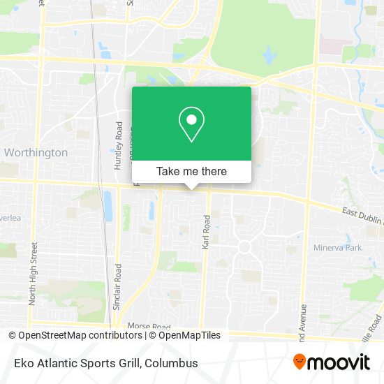 Eko Atlantic Sports Grill map