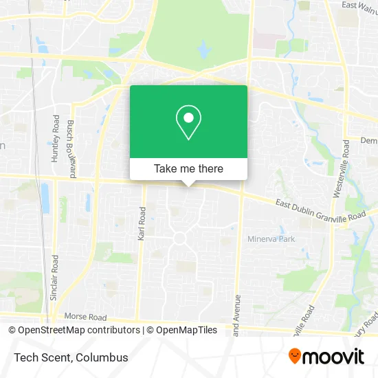 Mapa de Tech Scent