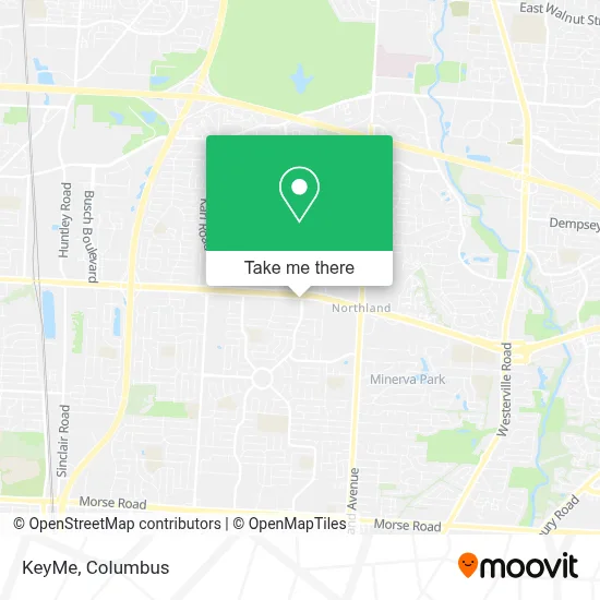 KeyMe map