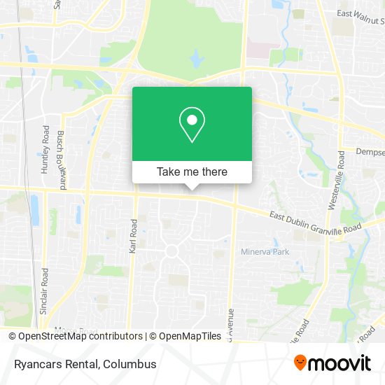 Mapa de Ryancars Rental