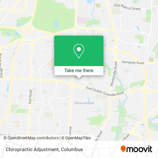 Mapa de Chiropractic Adjustment