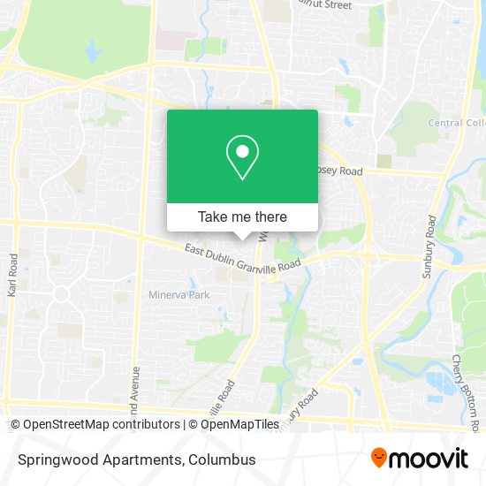Springwood Apartments map