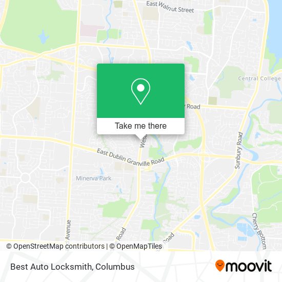 Mapa de Best Auto Locksmith