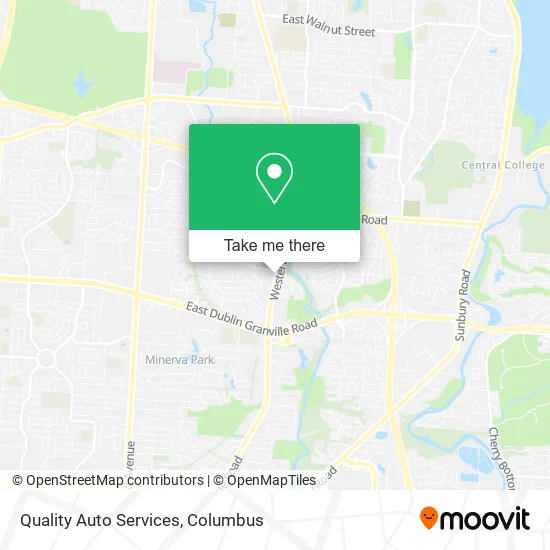Mapa de Quality Auto Services