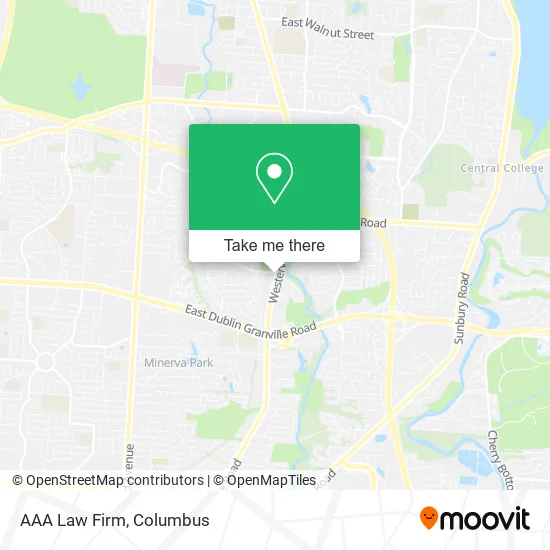 Mapa de AAA Law Firm