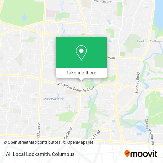 Ali Local Locksmith map