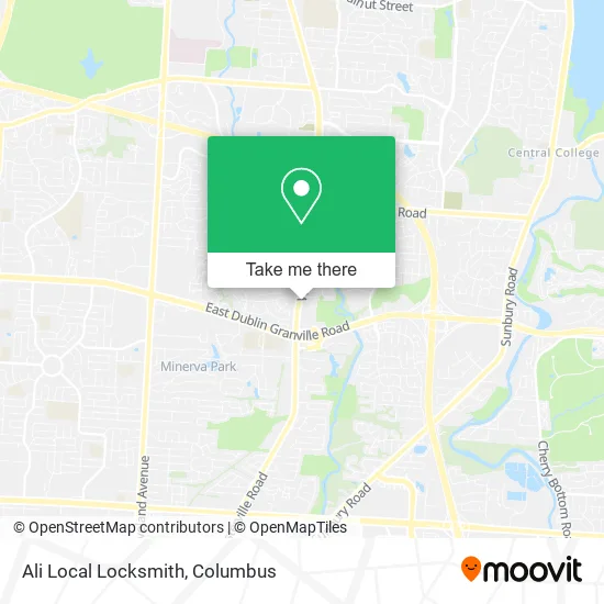 Mapa de Ali Local Locksmith