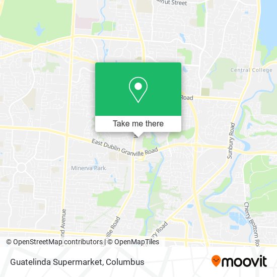 Mapa de Guatelinda Supermarket