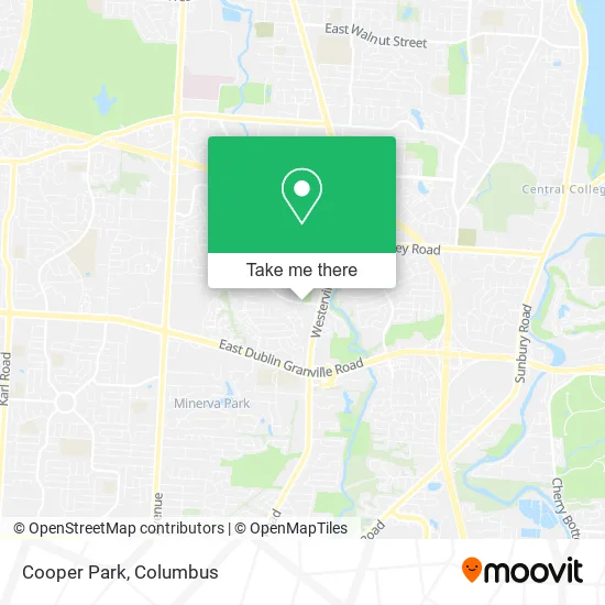 Mapa de Cooper Park